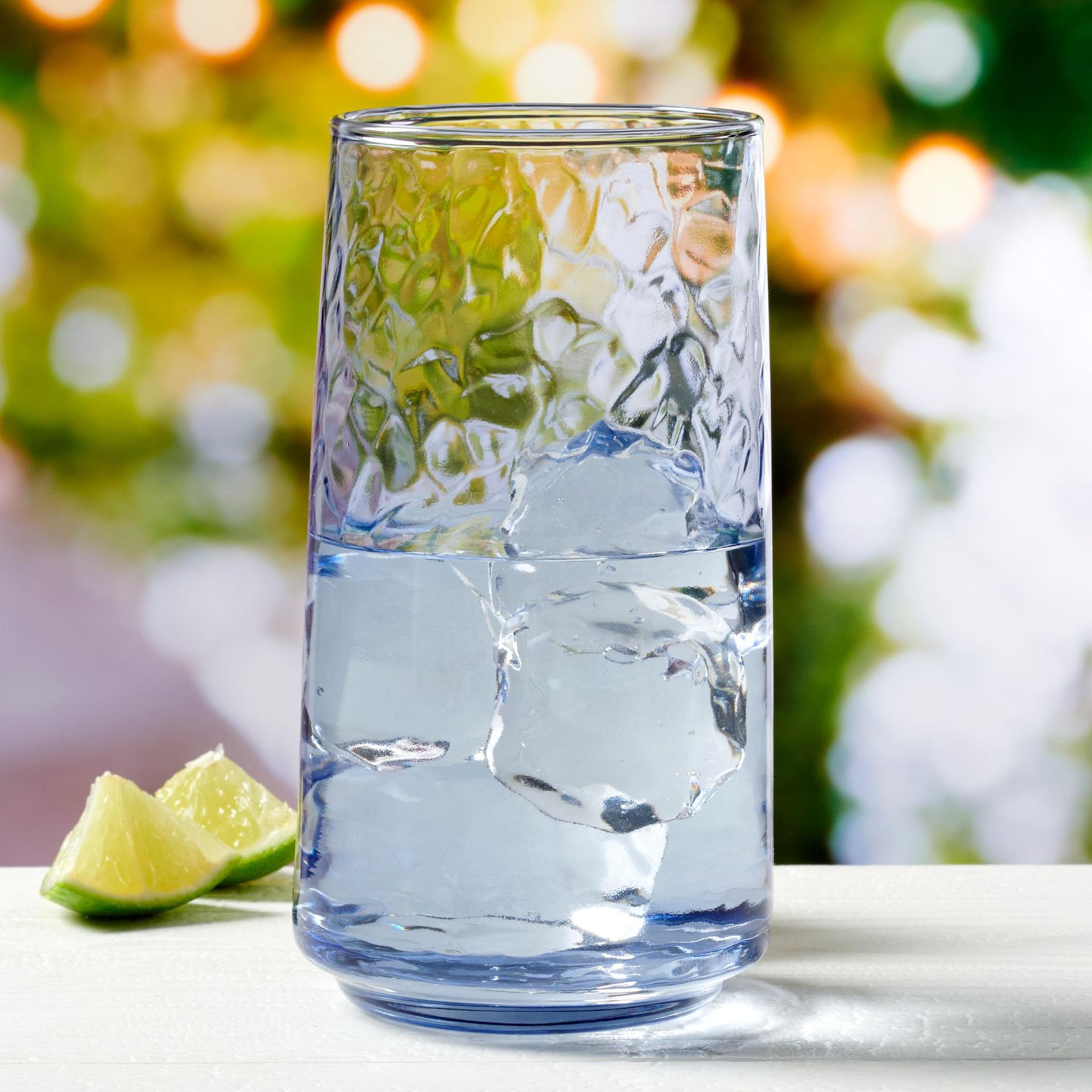 8pc. Coastal Blue Cooler