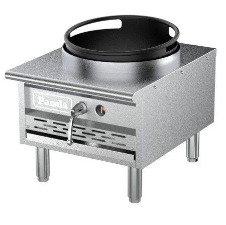 16" Countertop Open Kitchen Style Cast Iron Econ Wok Range