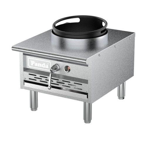 13" Countertop Open Kitchen Style Cast Iron Econ Wok Range