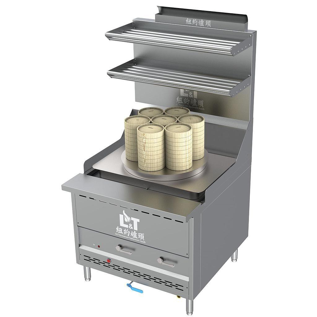 36" Interchangeable Steam Range with 7 Dim Sum Cooker
