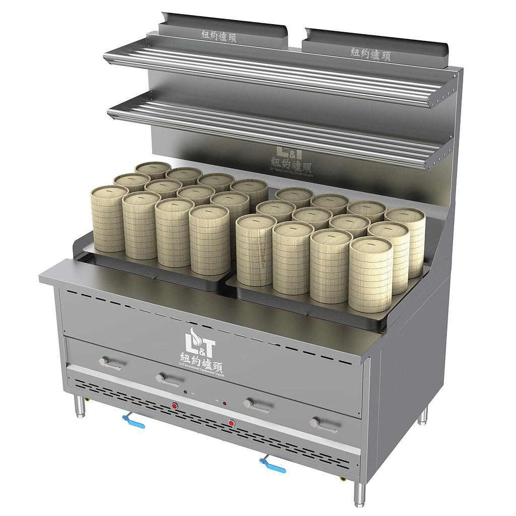 62" Interchangeable Steam Range with 24 Dim Sum Cooker