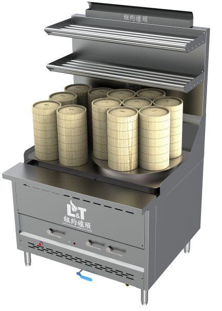 42" Interchangeable Steam Range with 12 Dim Sum Cooker