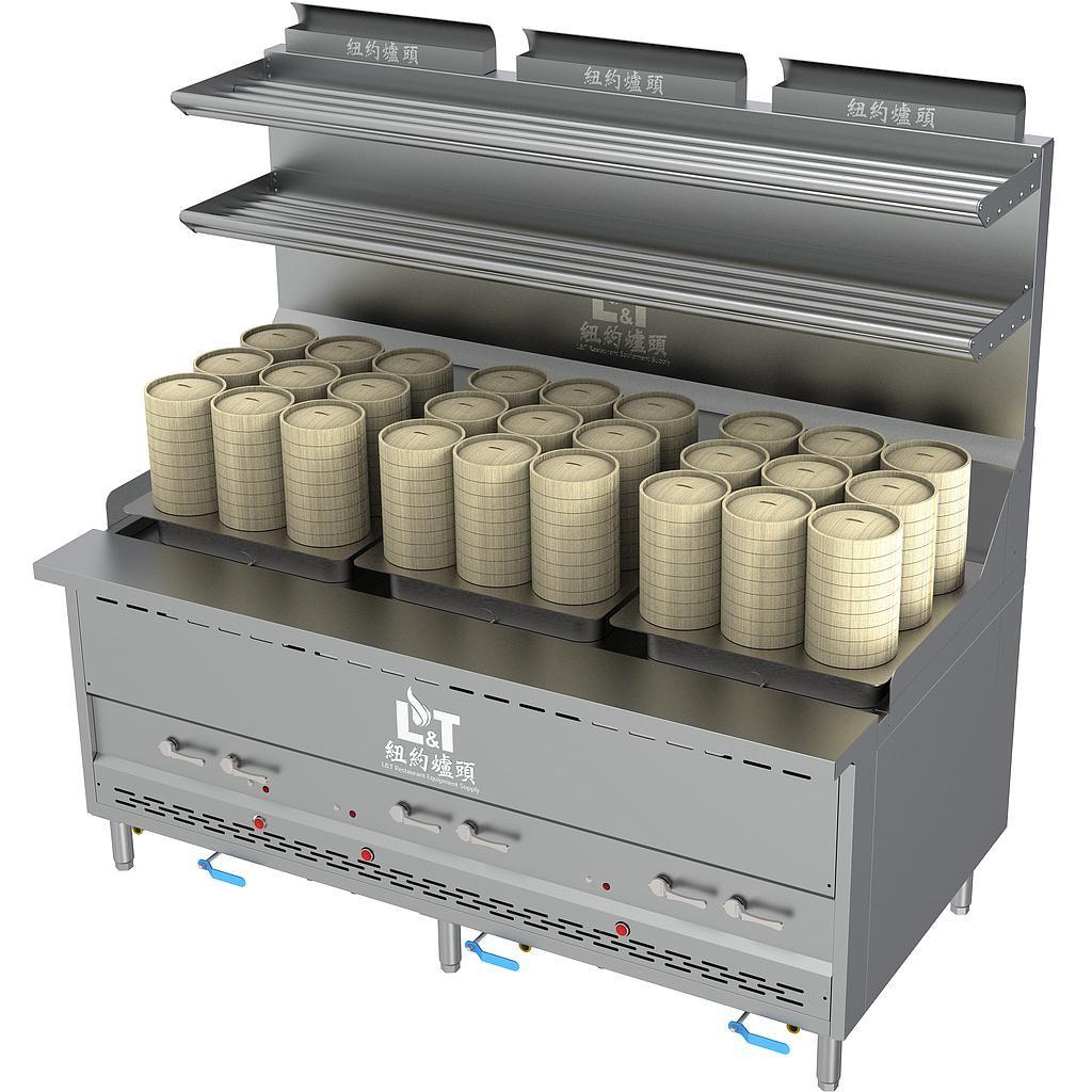 72" Interchangeable Steam Range with 27 Dim Sum Cooker
