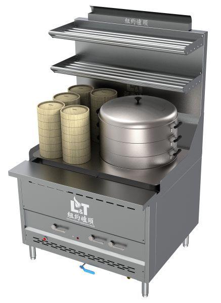 42" Interchangeable Steam Range with Bao Steamer+5 Dim Sum Cooker