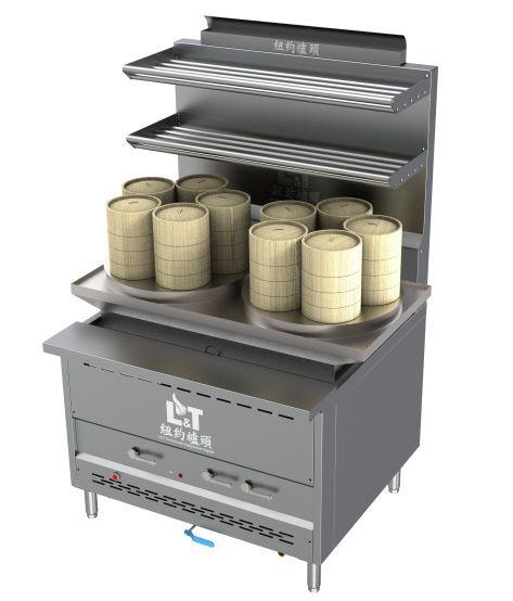 42" Interchangeable Steam Range with 5x2 Dim Sum Cooker
