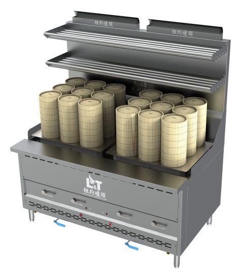 62" Interchangeable Steam Range with 18 Dim Sum Cooker