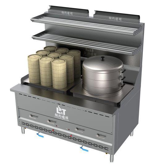 62" Interchangeable Steam Range with Bao Steamer+9 Dim Sum Cooker