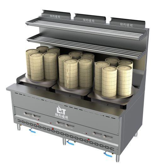 72" Interchangeable Steam Range with 5x3 Dim Sum Cooker