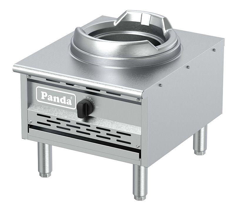 Open Kitchen Style 13" Countertop Stainless Steel Econ Wok Range