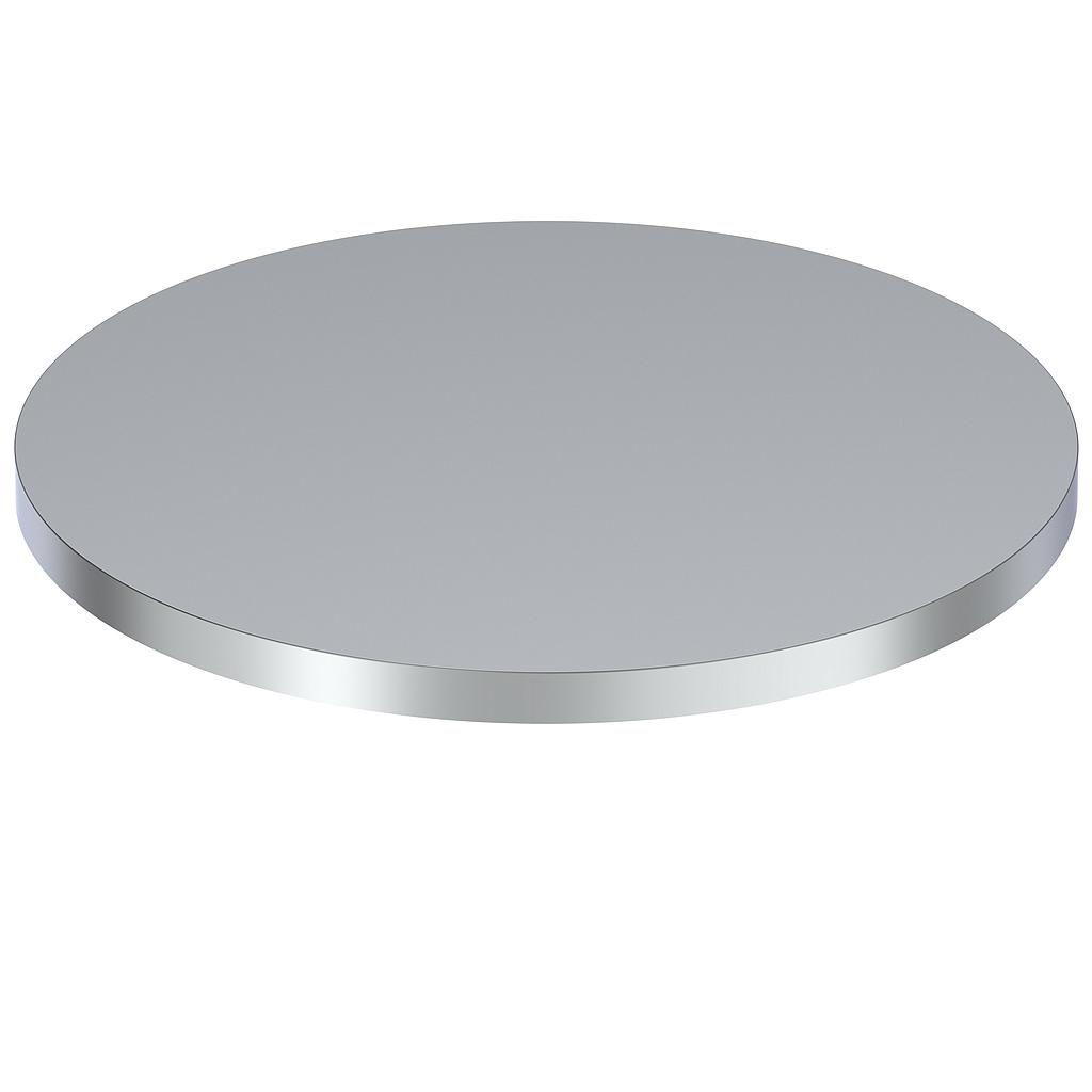 48"x1" Hot Roll Round Plate, Finish Polish