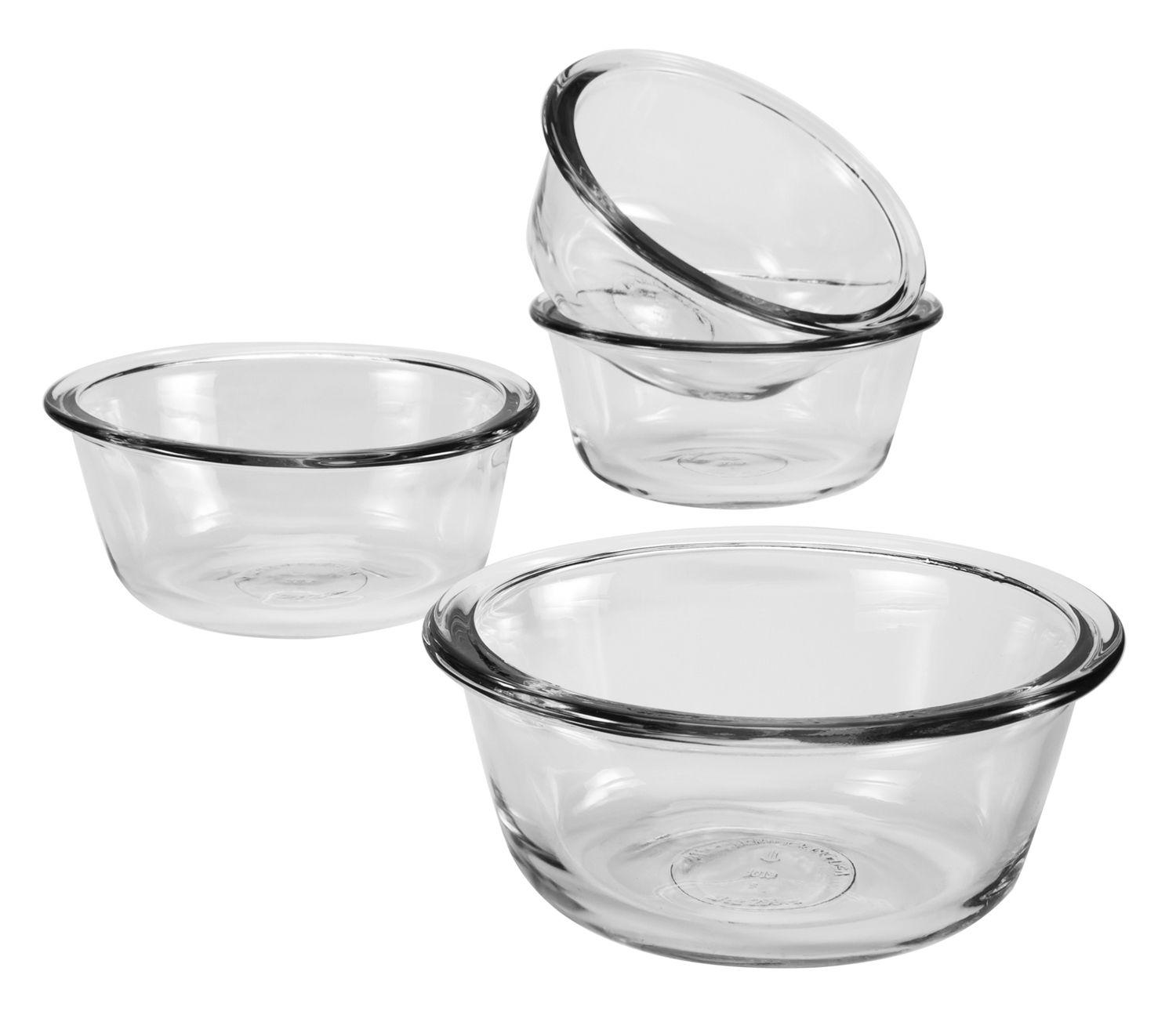 4 pc. Oval Custard Cups