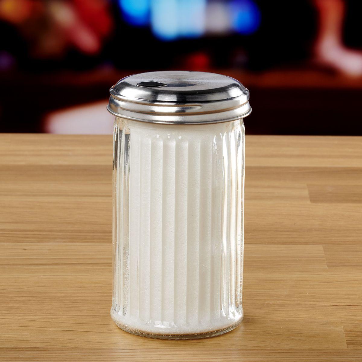 Sugar Shaker w/ SS Lid