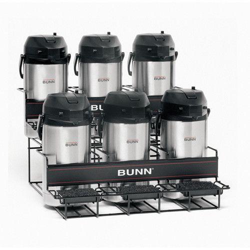 Bunn - UNIV-6-0002 - 6 Pot Tiered Universal Airpot Rack