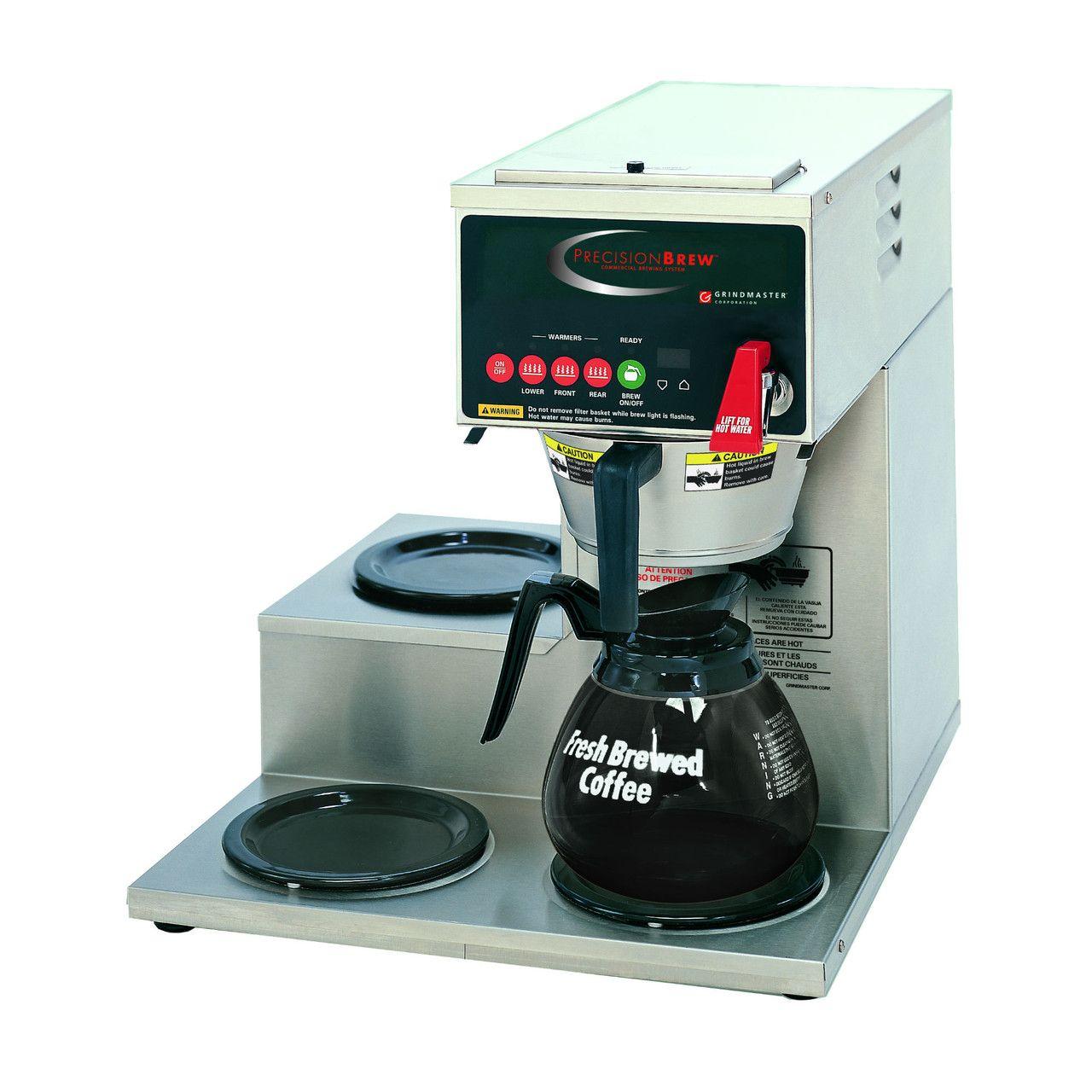 Grindmaster - B-3WL - 12 Cup Precision Brew™ Automatic Coffee Brewer w/ Left Side Warmers