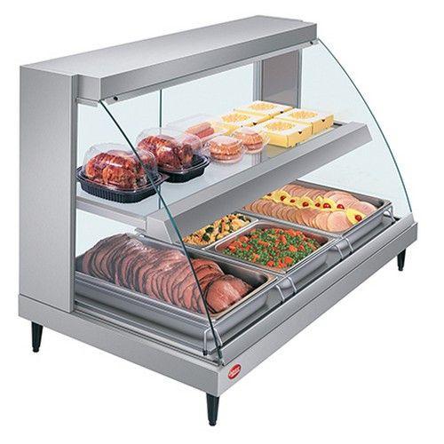 Hatco - GRCD-3PD-120 - 45 in Dual Shelf Glo-Ray® Heated Display Case