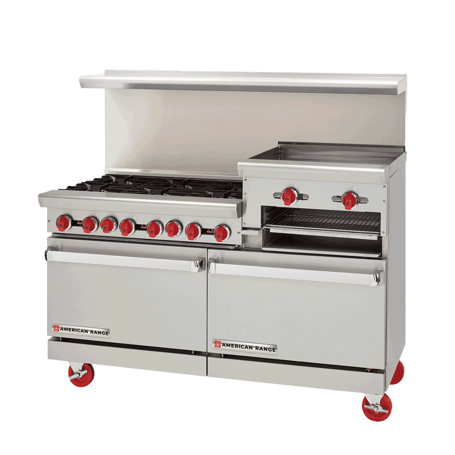 72" Range 24" Raised Griddle