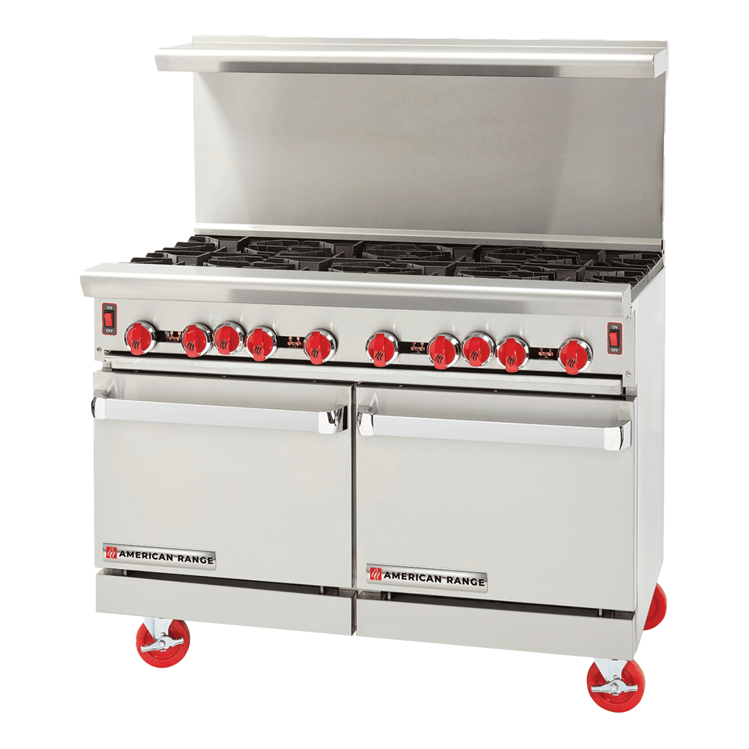 48" Green Flame Range 8 Burners