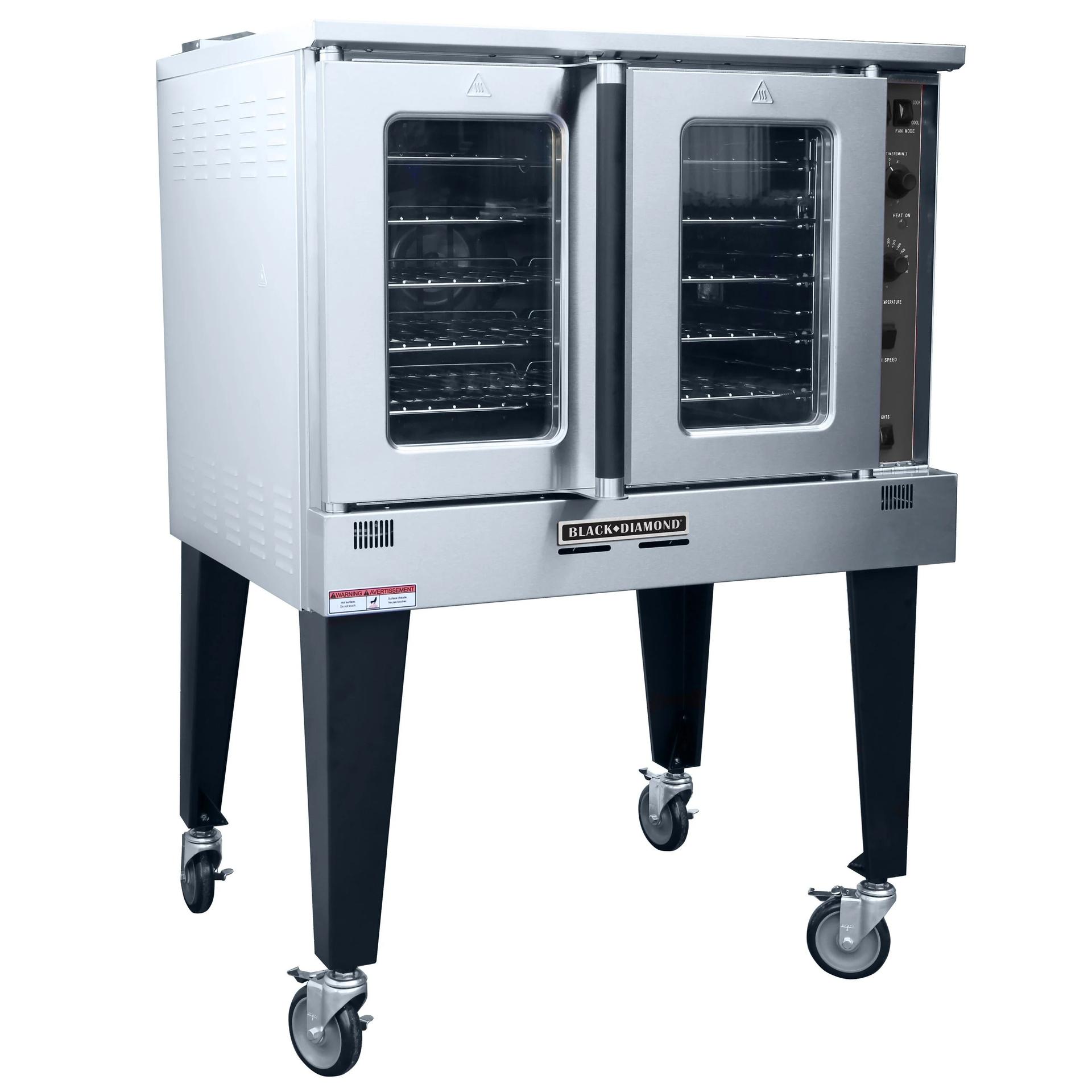 Black Diamond Full Size Gas Convection Oven