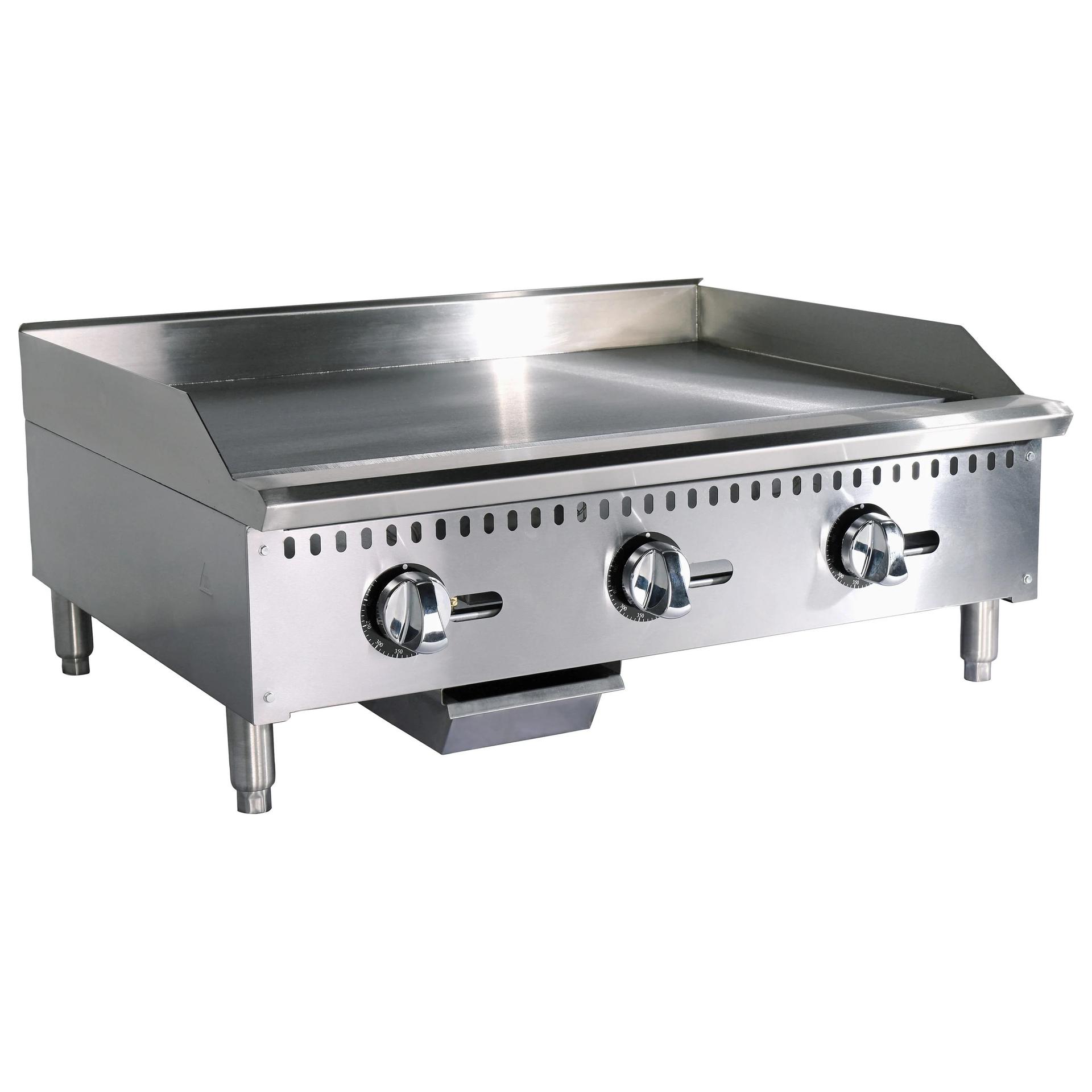 Black Diamond 36" Heavy Duty Thermostatic Gas Griddle
