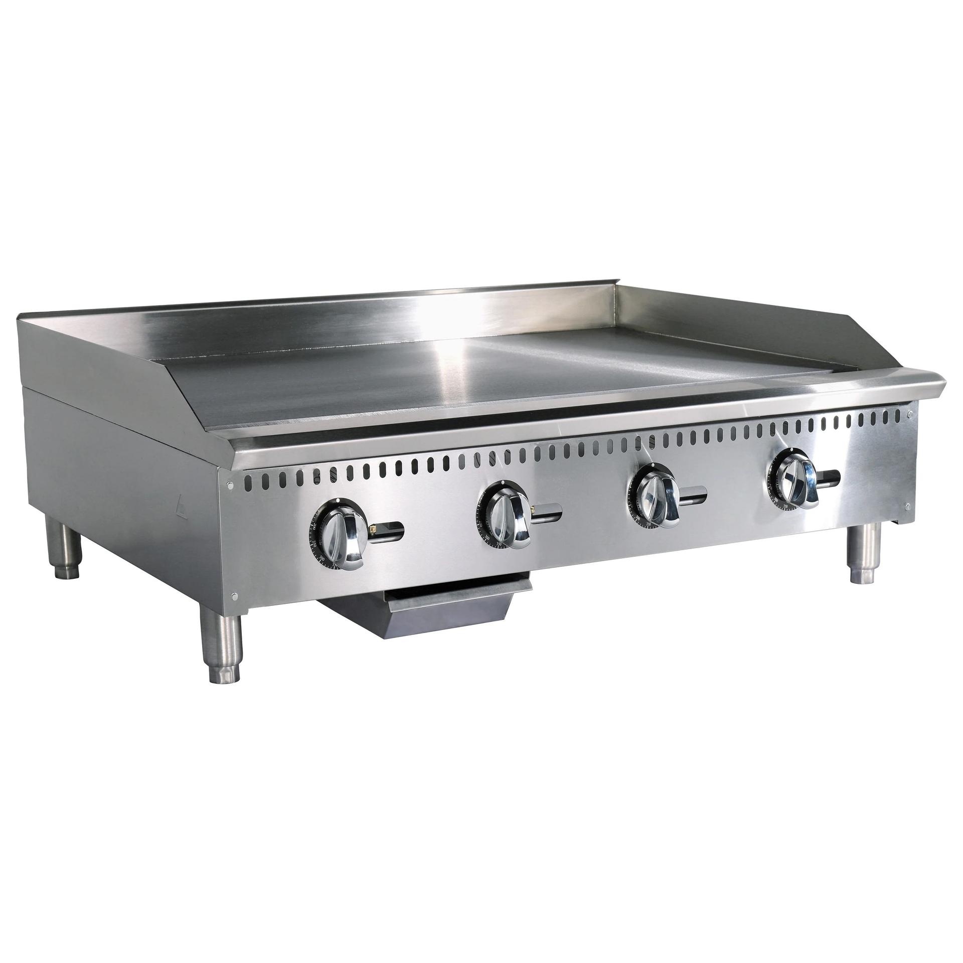 Black Diamond 48" Heavy Duty Thermostatic Gas Griddle