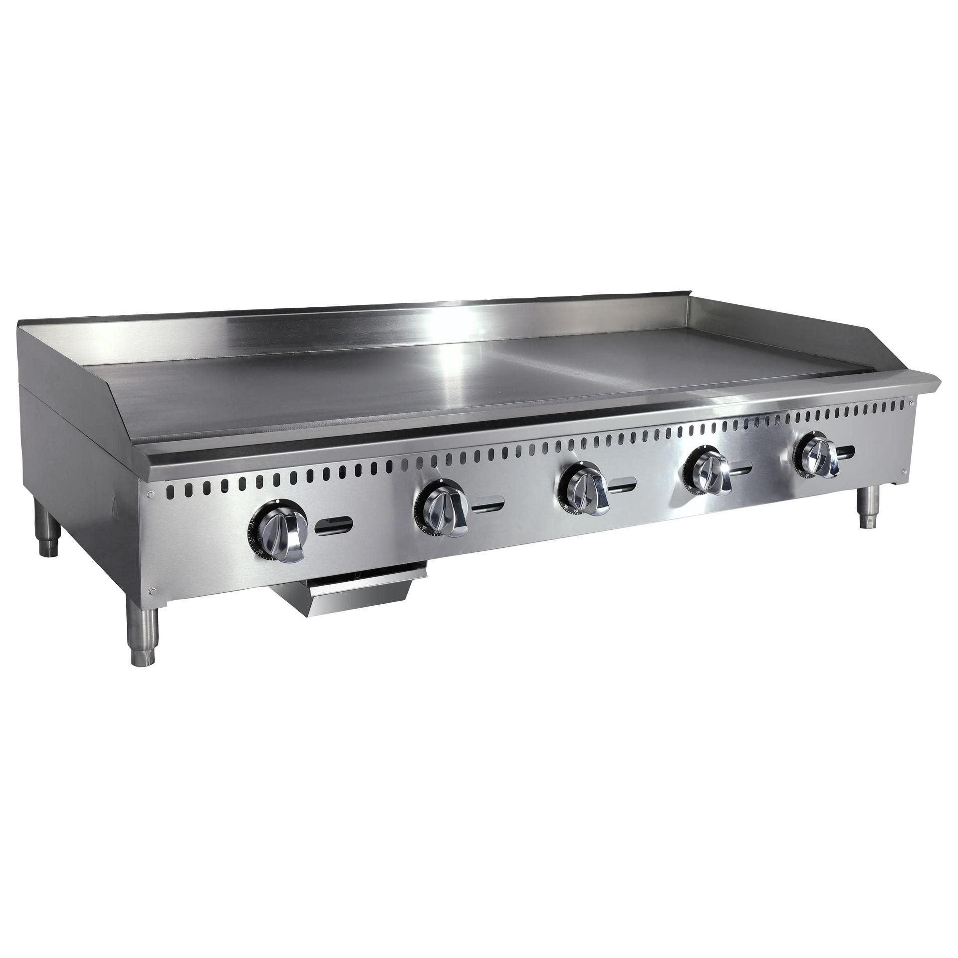 Black Diamond 60" Heavy Duty Thermostatic Gas Griddle