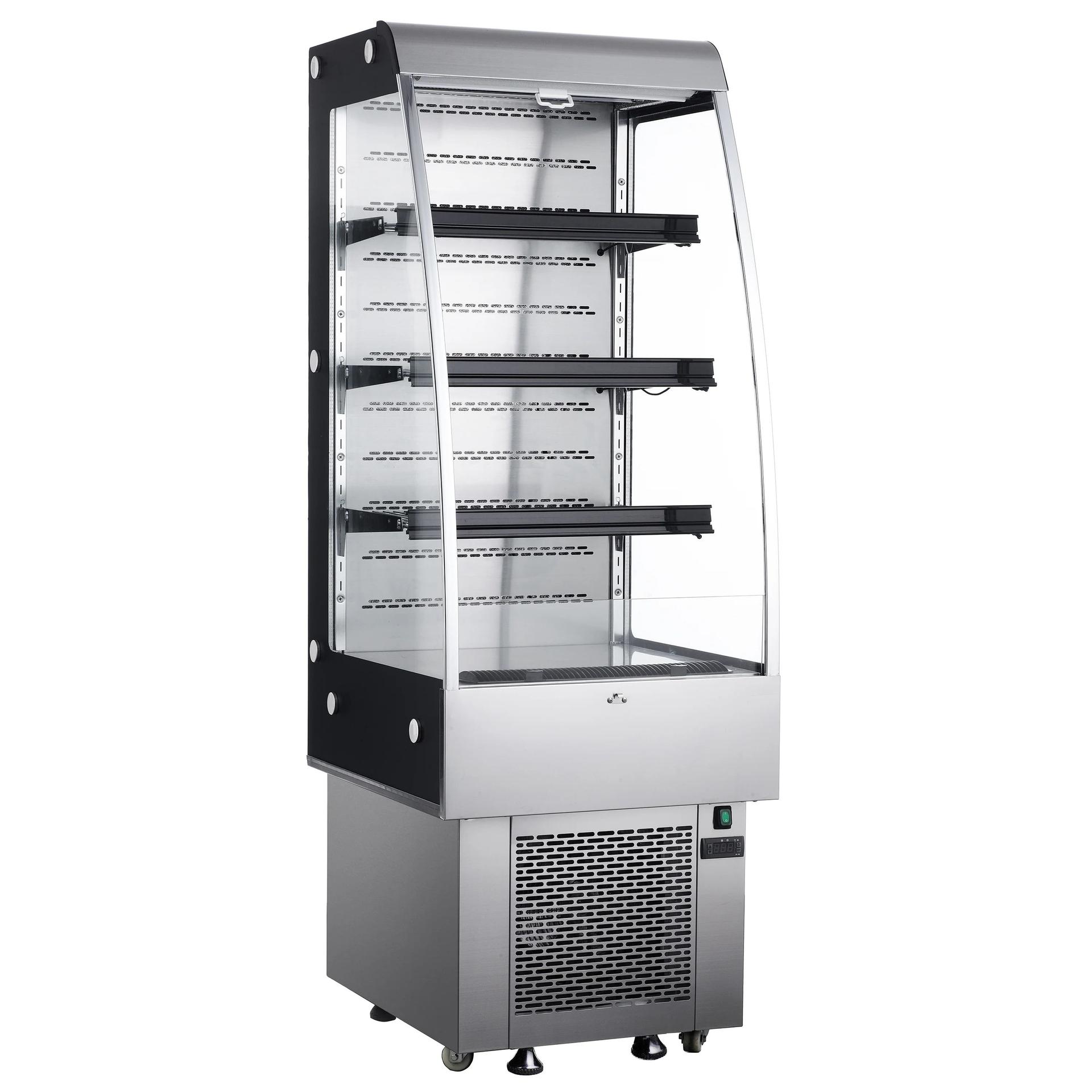 Black Diamond Vertical Air Curtain Merchandiser