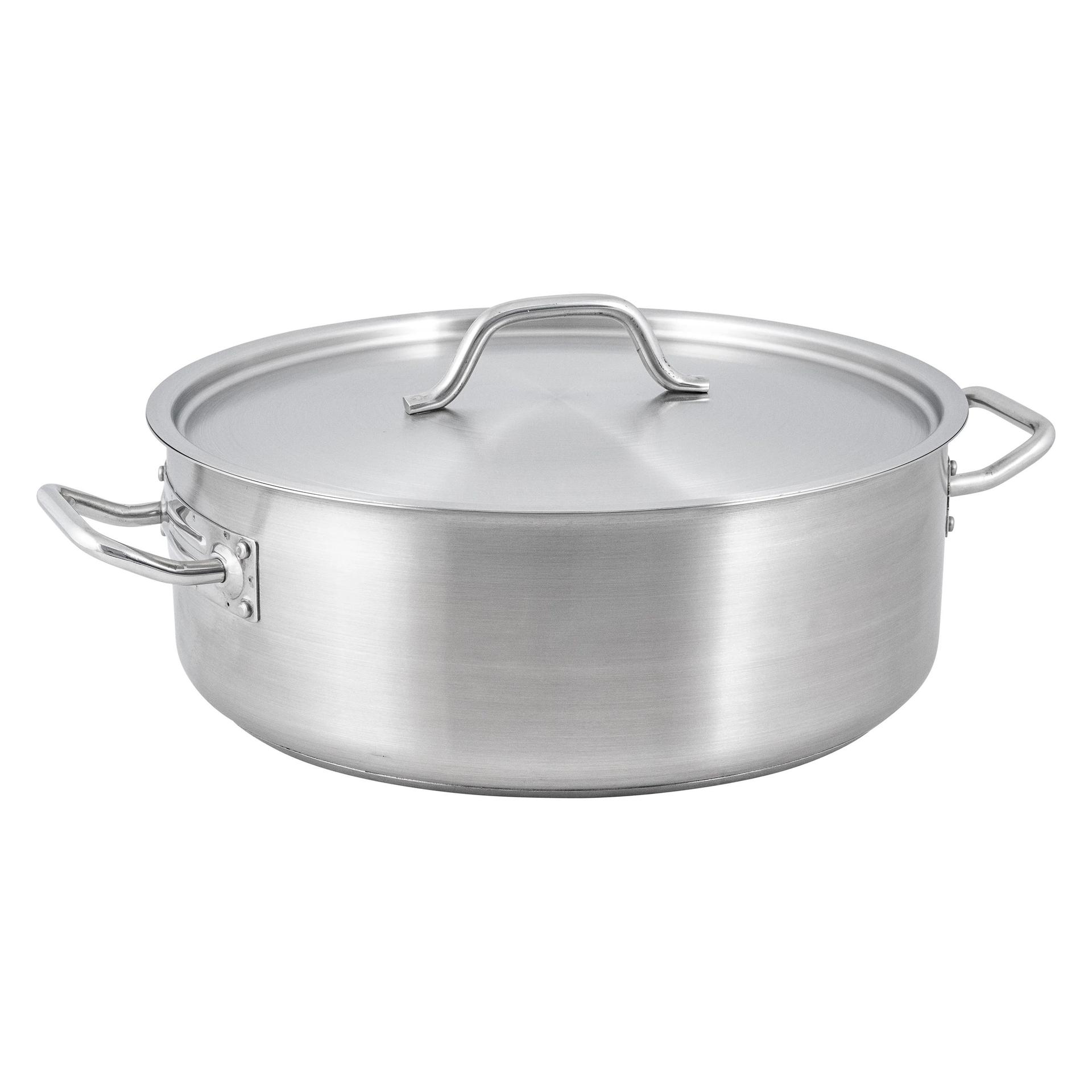 Adcraft BRSS-20 Brazier 20 Qt W/Cover