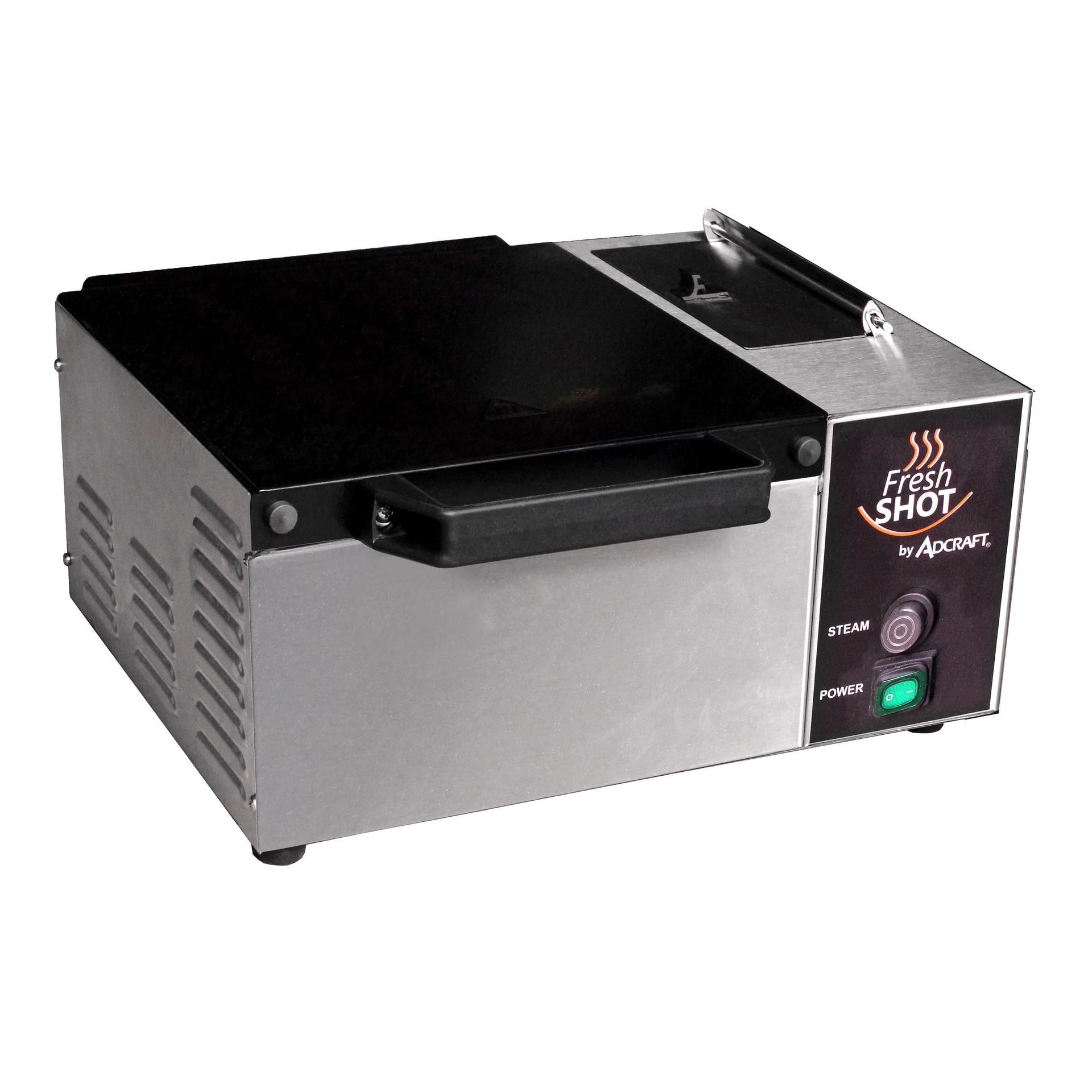 Adcraft Fresh Shot Countertop Steamer
