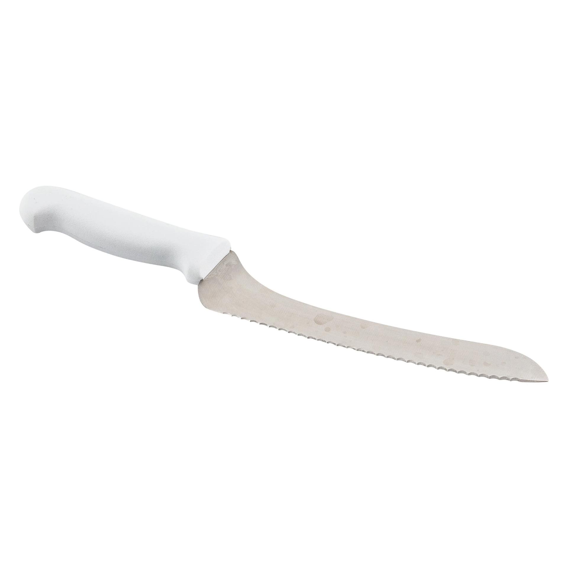 Adcraft Serrated Offset Bagel Knife