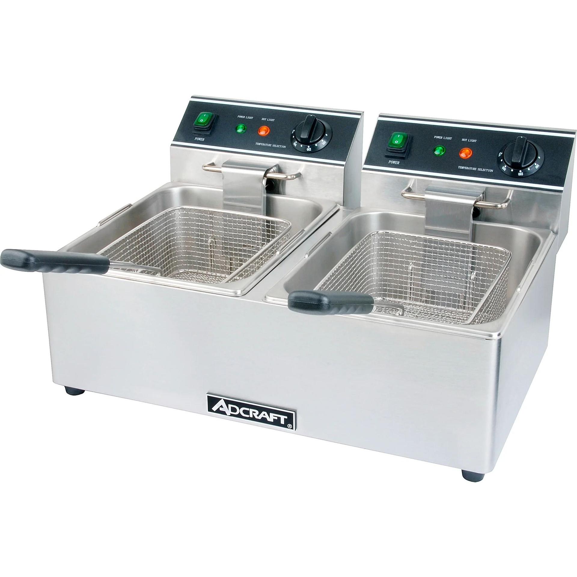 Adcraft Double Tank Deep Fryer