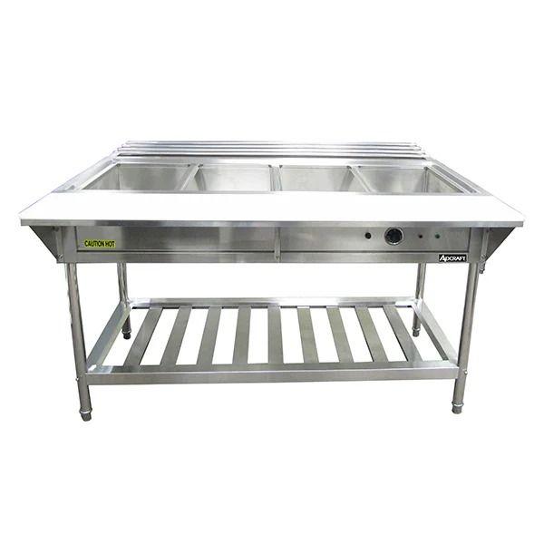 Adcraft 4 Bay Water Bath Steam Table