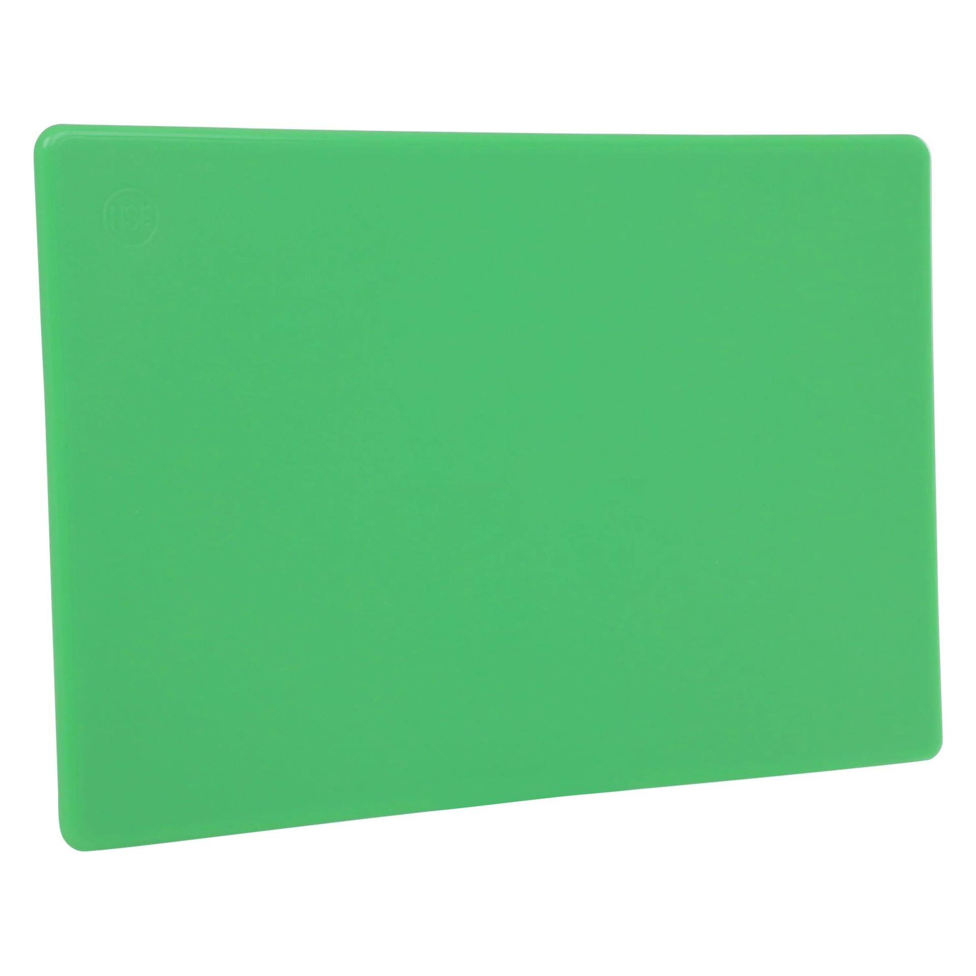 Adcraft High Density Cutting Board 12" x 18" x 1/2" - Green