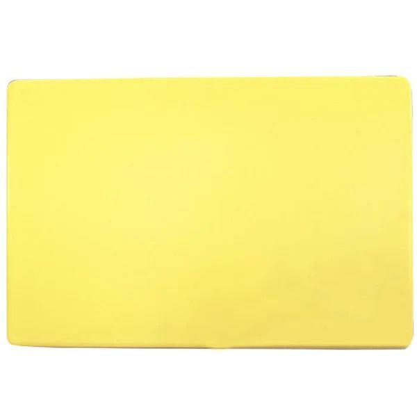Adcraft High Density Cutting Board 15" x 20" x 1/2" - Yellow