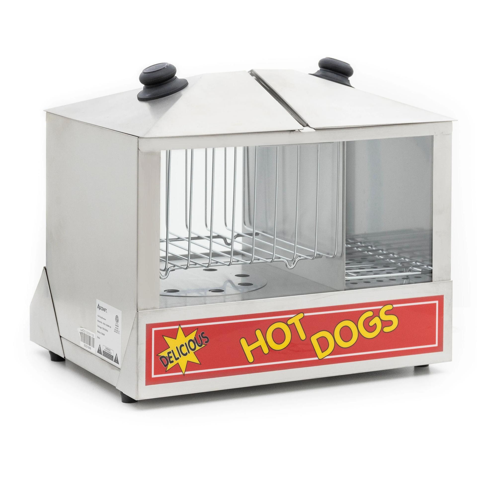 Adcraft Hot Dog Steamer