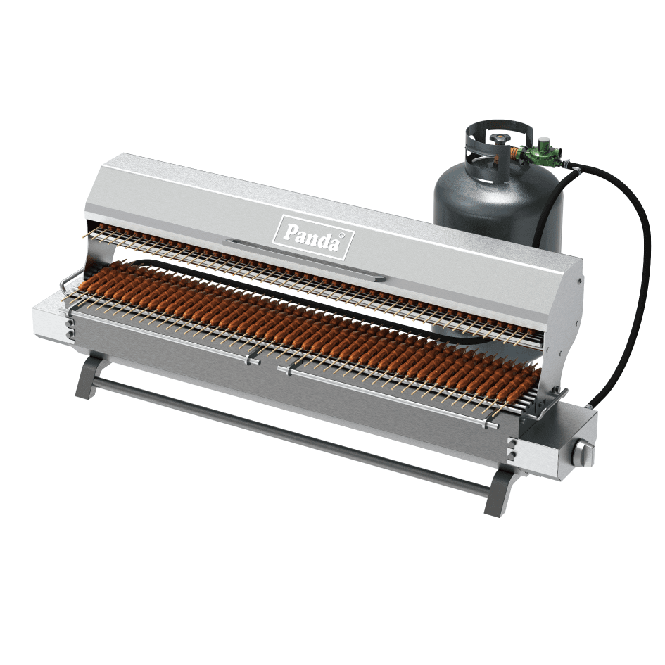 48" Double galleries Gas BBQ Grill With Top Cover