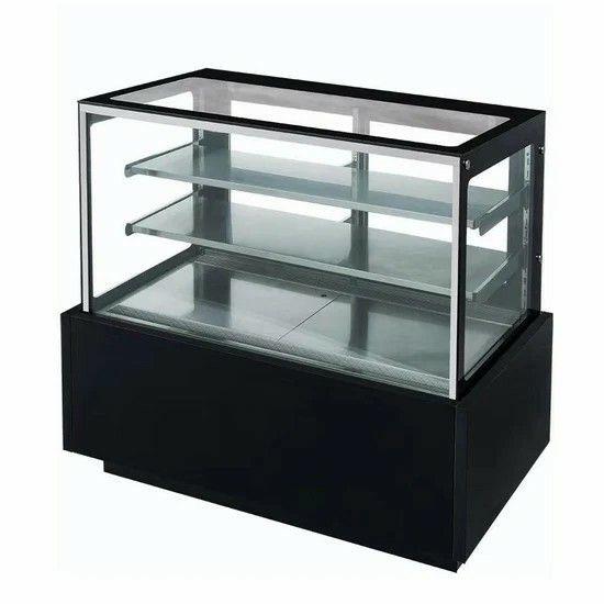 Dukers 48" Cake Cooler with Straight Glass
