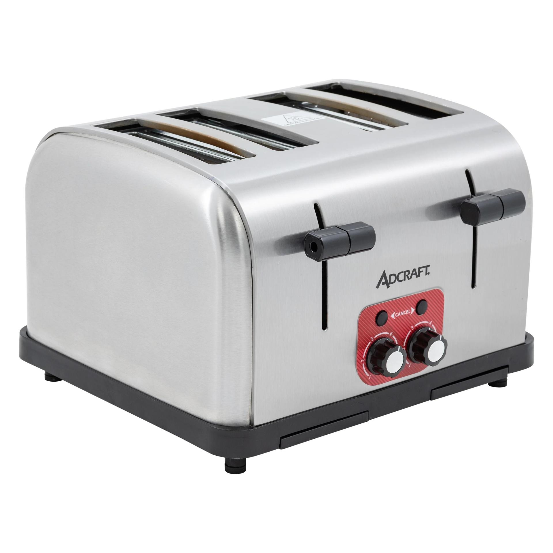 Adcraft Medium Duty 4-Slice Commercial Toaster