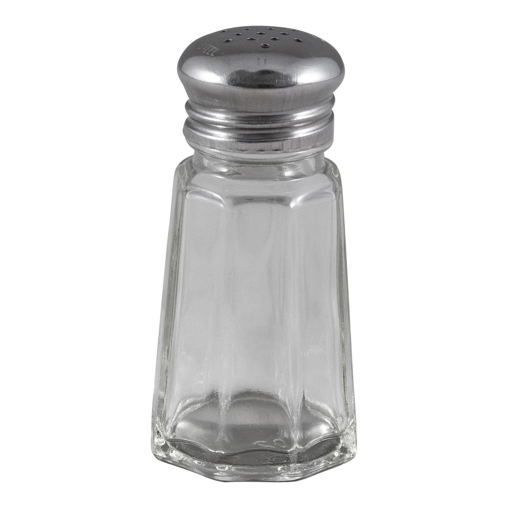 Adcraft Glass Salt and Pepper Shaker