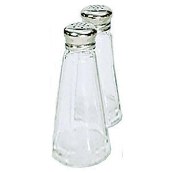 Adcraft Glass Salt and Pepper Shaker
