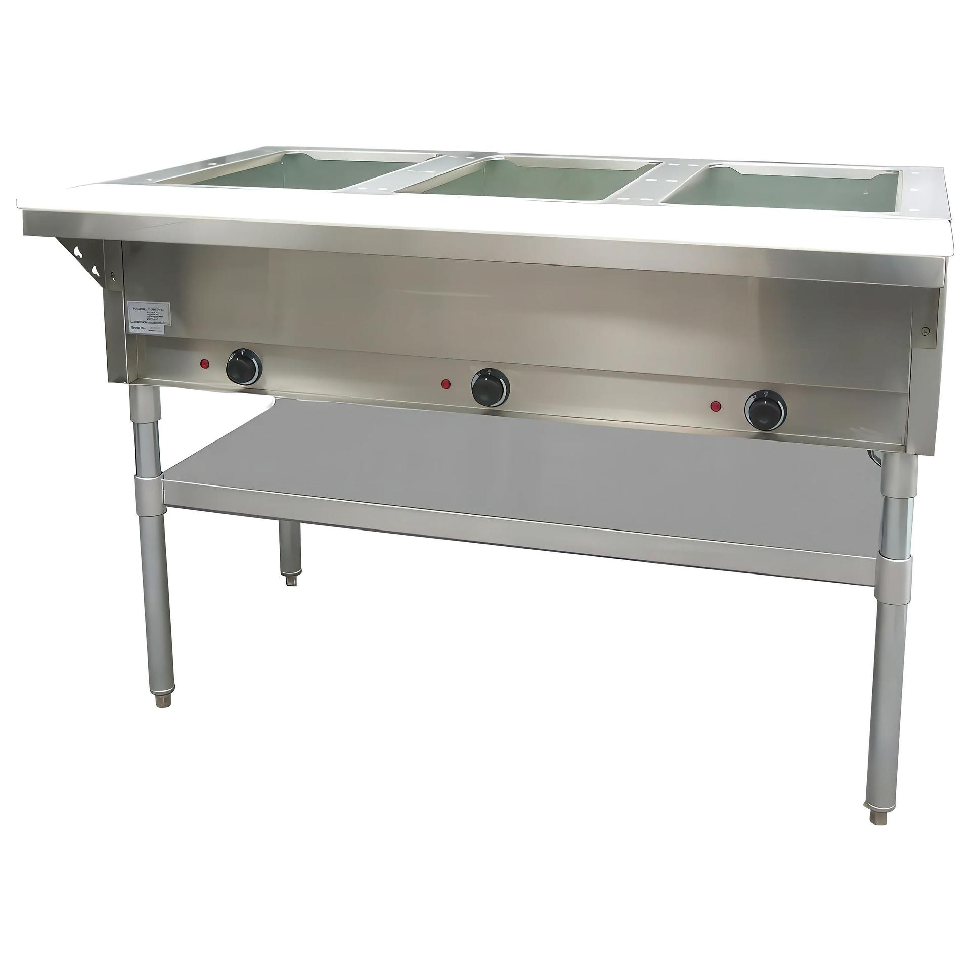 Adcraft 3 Bay Steam Table