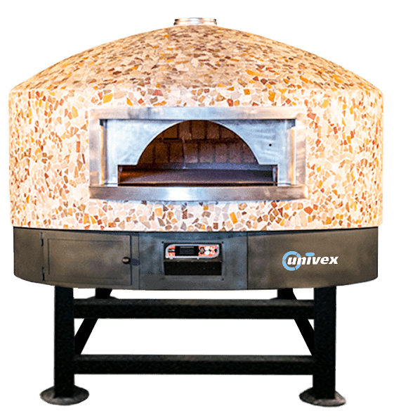 Rotating Deck Stone Hearth Dome Oven – Round Top