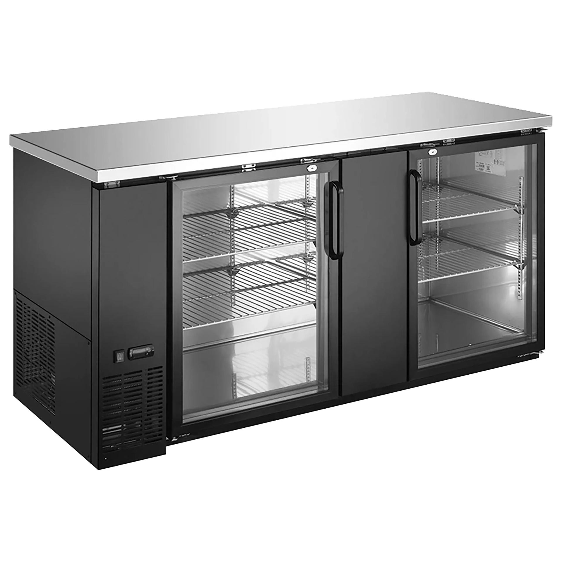 U-Star 2 Glass Door Back Bar Cooler