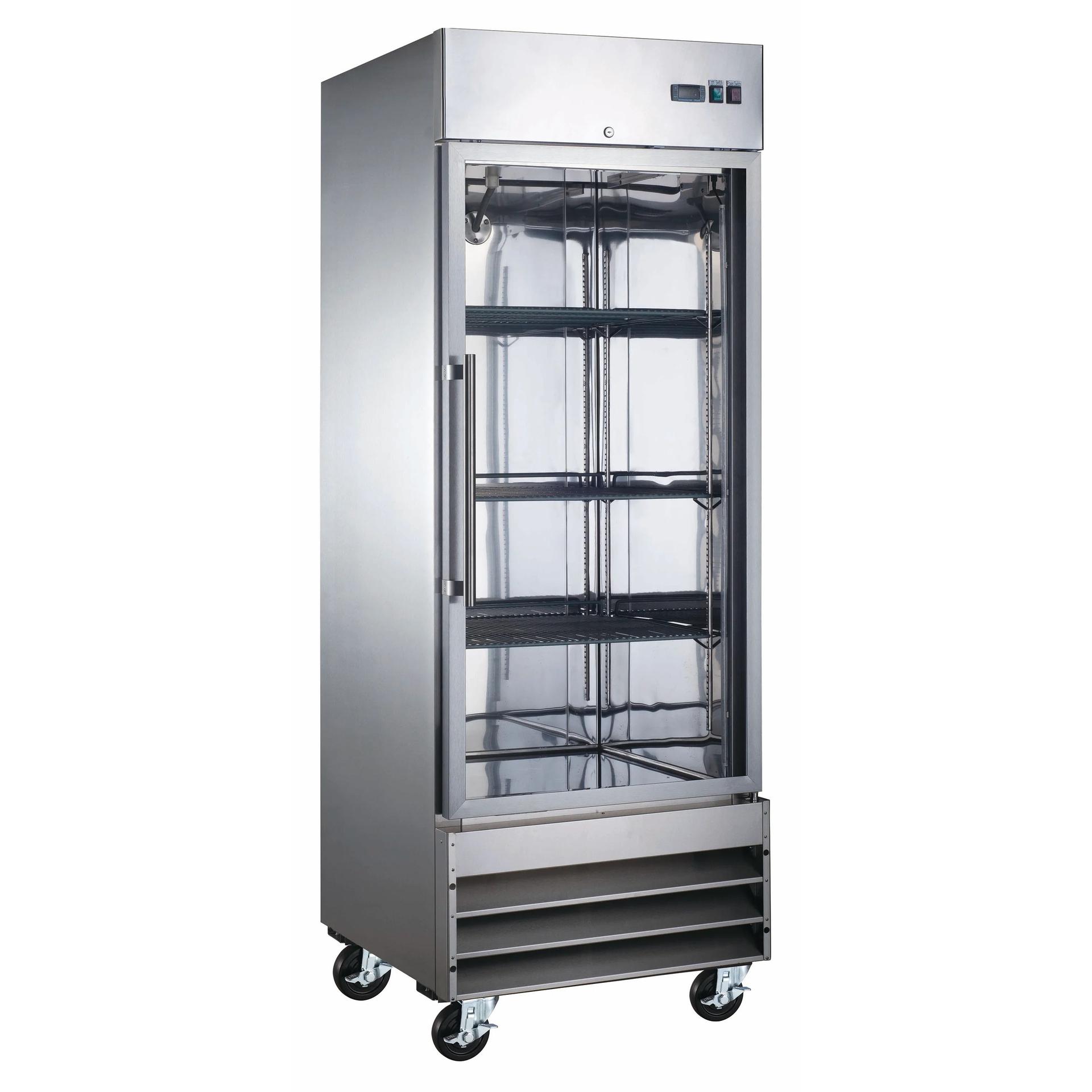 U-Star 1 Glass Door Reach-In Refrigerator