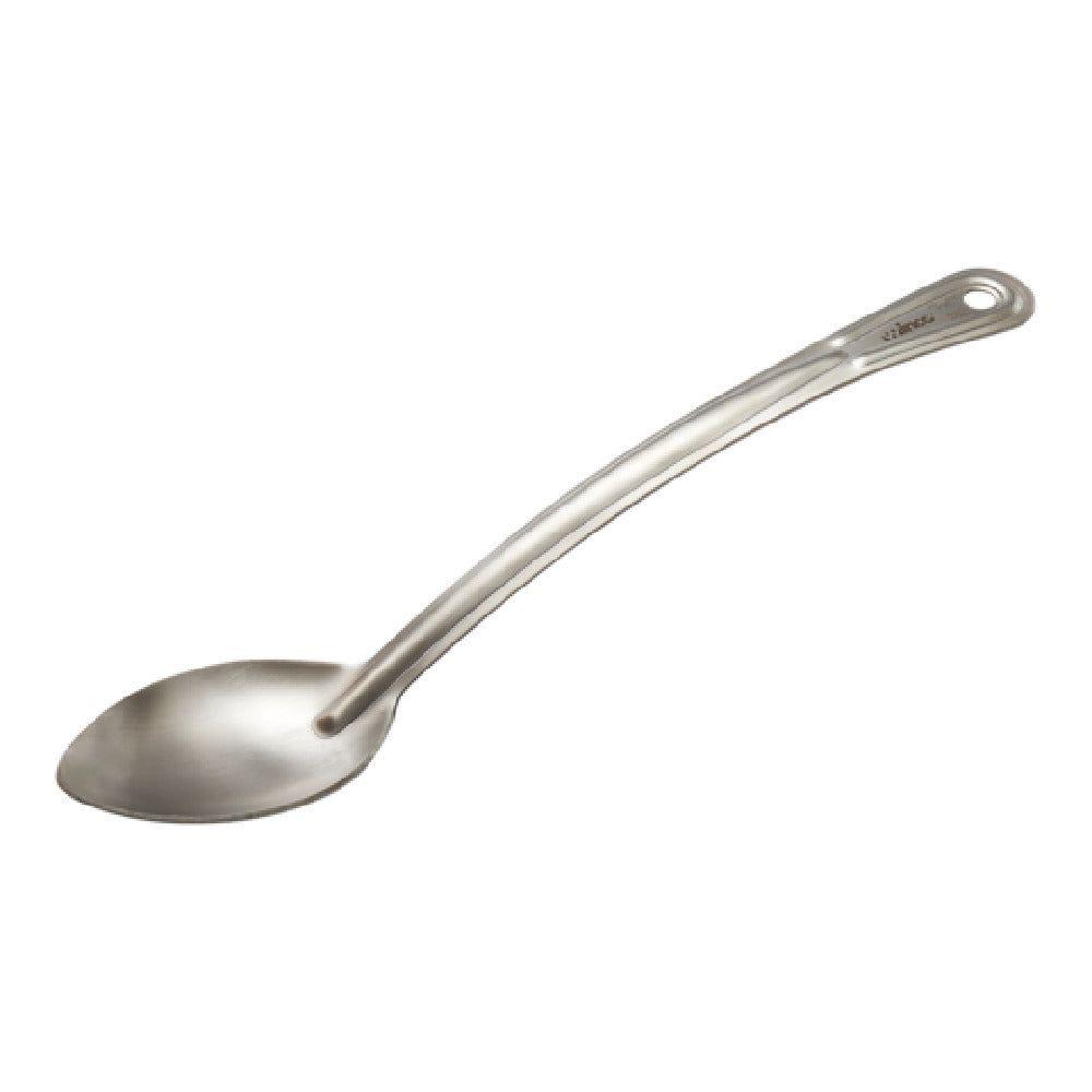 Winco SSCH-13S 13 Inch Long Heavy Duty Solid Basting Spoon 18/0 Stainless Steel