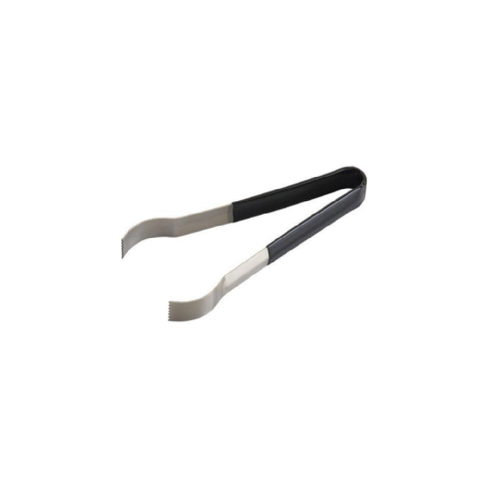Winco PTPH-6 6.5 Inch Heavy Duty Pom Tong Insulated PVC Handle Black Stainless Steel