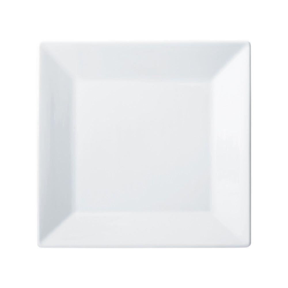 Winco RPS-10 Royalsquare Plate 10"L X 10"W X 1"H