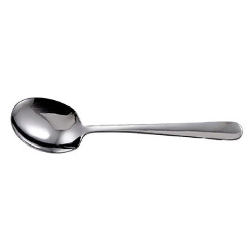 Winco SRS-2 8-5/8 Inch Serving Spoon Stainless Steel Round Edge