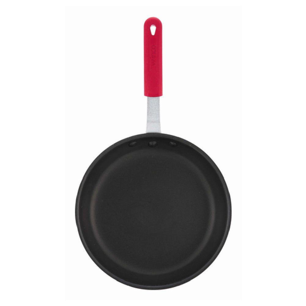Winco AFP-8NS-H 8 Inch Fry Pan Round without lid Riveted Handle Aluminum Non-stick