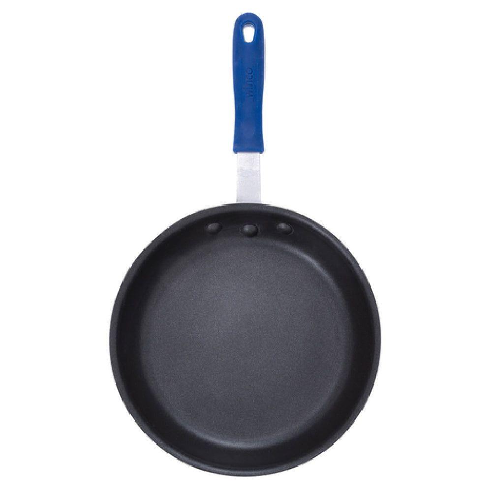 Winco AFPI-10NH Fry Pan 10 Inch Diameter Riveted Handle Coated Aluminum