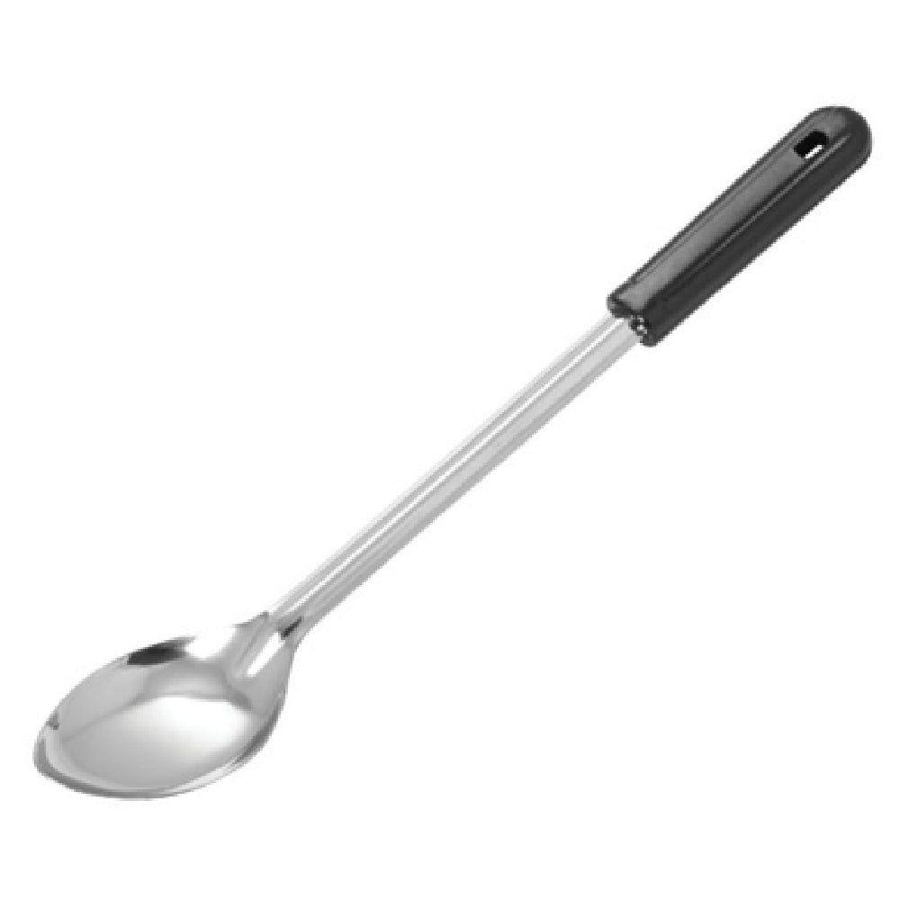 Winco BSOB-15 15 Inch Solid Basting Spoon Black Bakelite Handle Stainless Steel